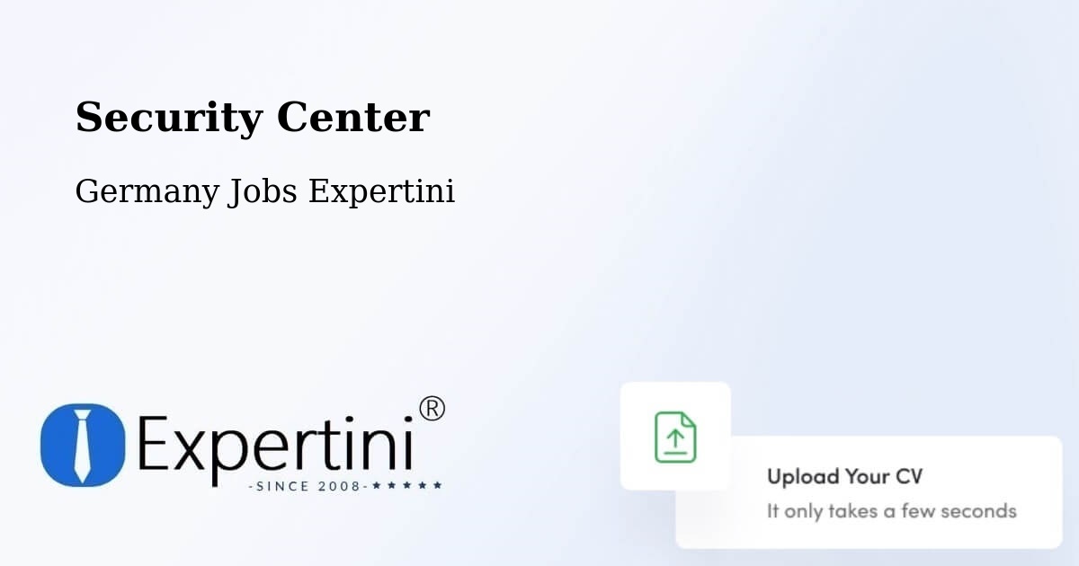 Security & Compliance – Lehrte - Germany Jobs Expertini